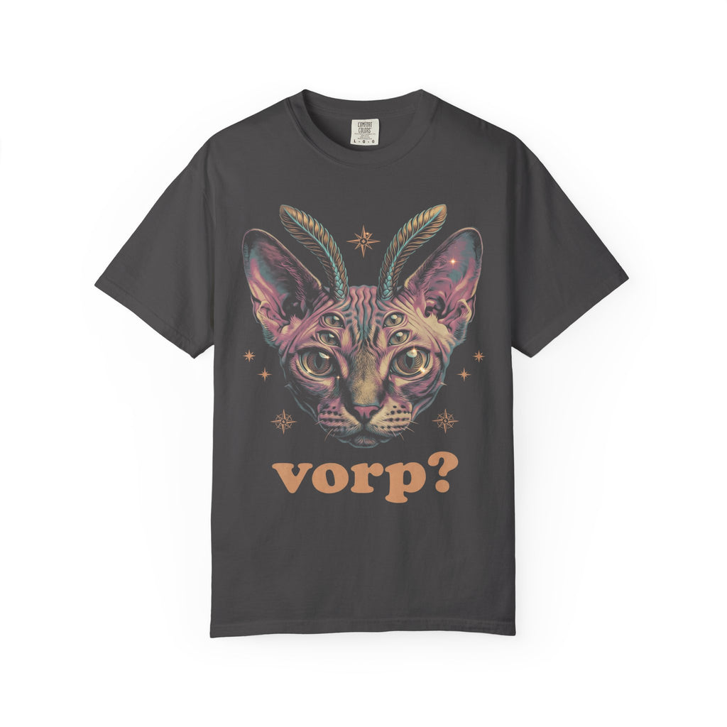 Vorp Alien Cat Classic Tee | Retro Sci-Fi | Sphynx Feline