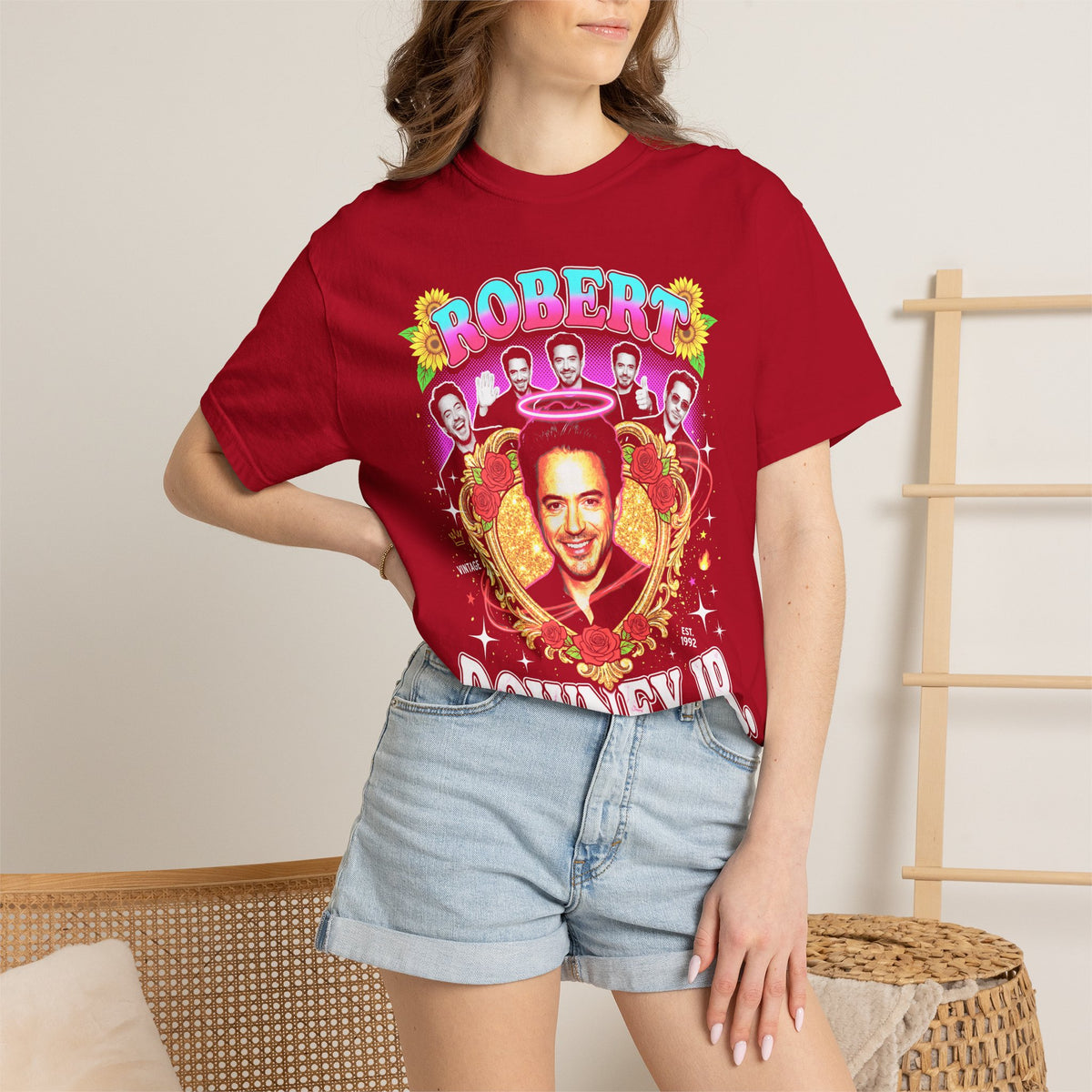 Robert Downey Jr Classic Tee | Est 1992 | Retro Actor Gift