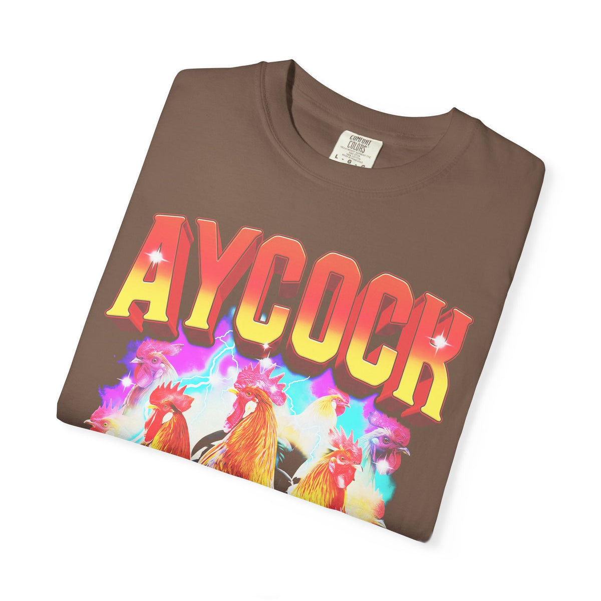 Aycock Vintage Rooster Classic Tee | 90s Chicken | Meme Gift