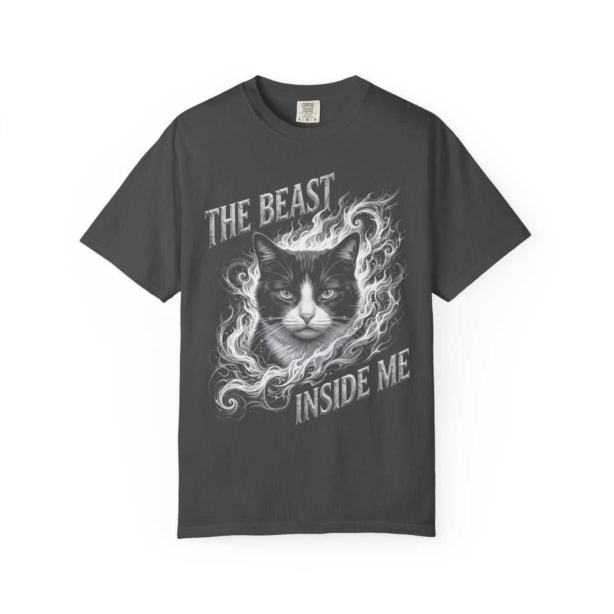 The Beast Inside Me Classic Tee | Dark Goth Cat Art