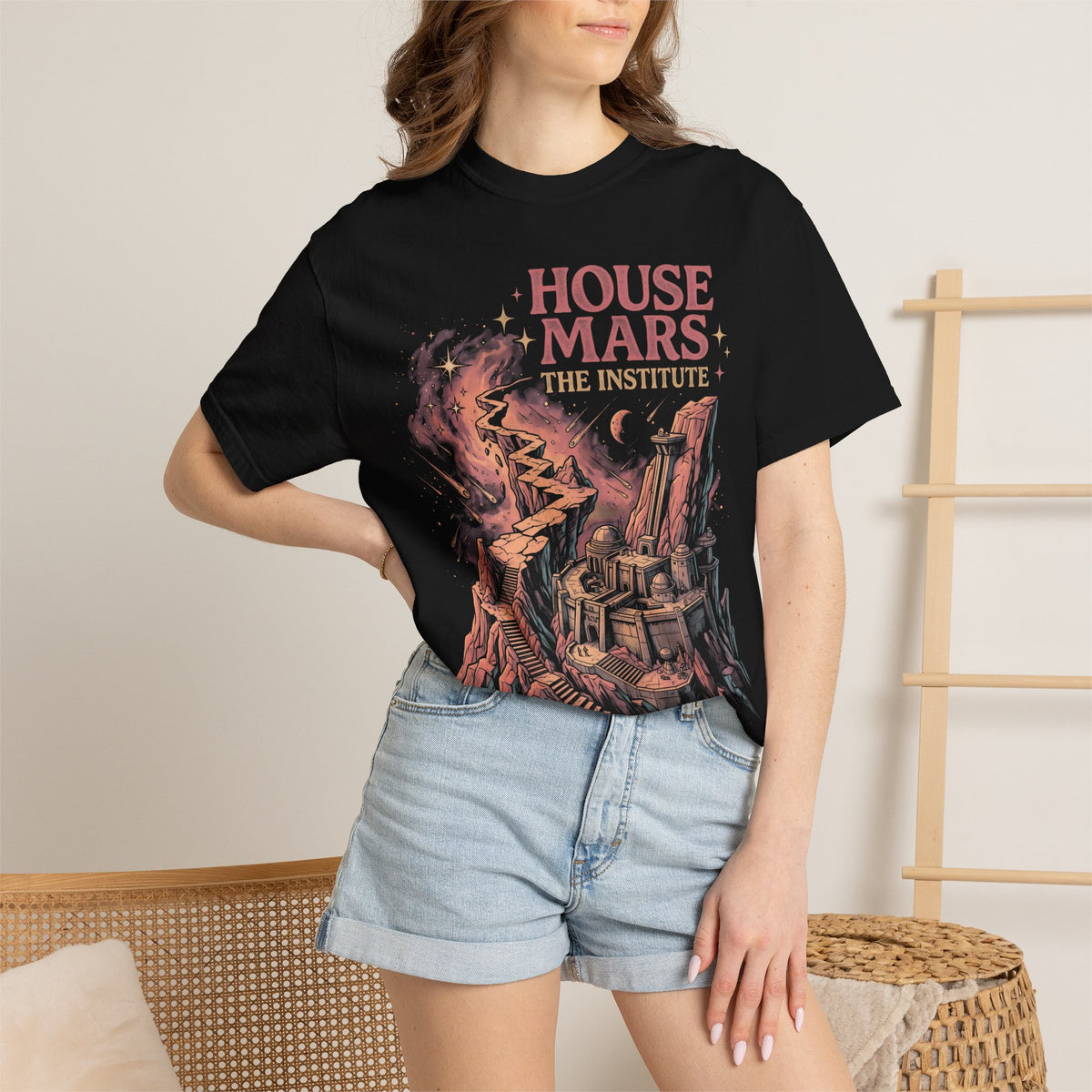 House Mars The Institute Classic Tee | Space Nebula | Sci-Fi