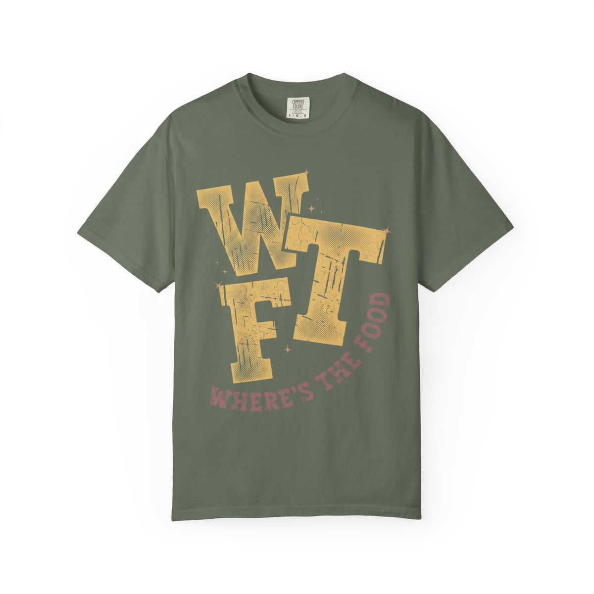 Where's The Food Classic Tee | Funny Food Quote | Retro Art