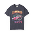 Get In Loser Therapy Classic Tee | Two Cats | Mental Health