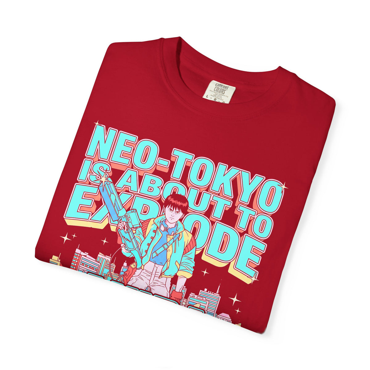 Neo Tokyo Is About To Explode Classic Tee | Cyberpunk Anime