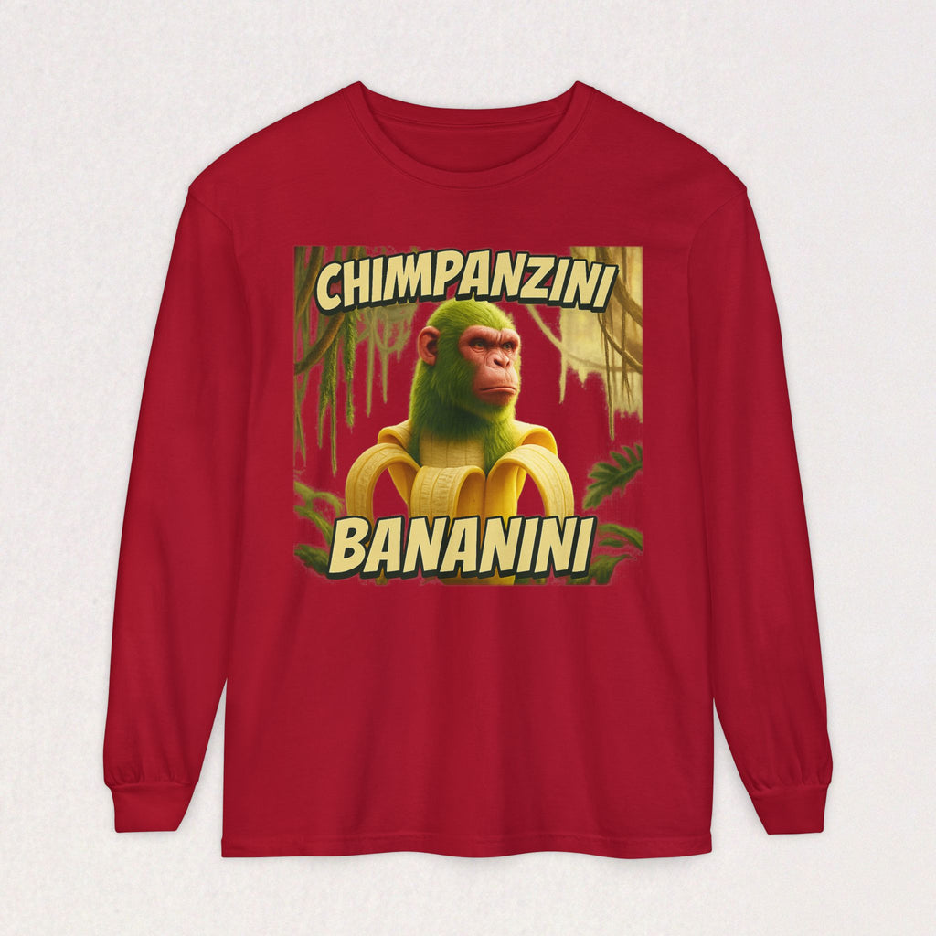 Chimpanzini Bananini Long Sleeve T-Shirt