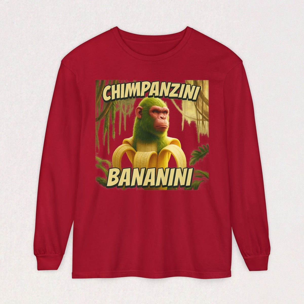 Chimpanzini Bananini Long Sleeve T-Shirt