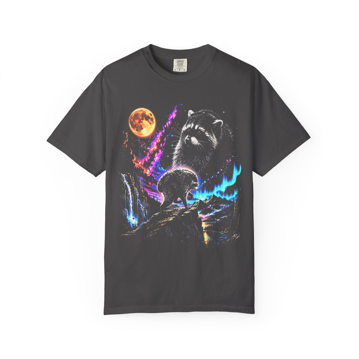 Raccoon Galaxy Classic Tee | 90s Vintage | Space Gift