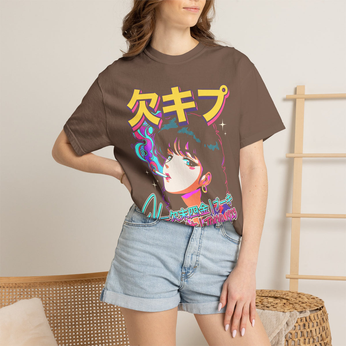 Tokyo 1923 Anime Girl Classic Tee | Japanese Pop Art Gift