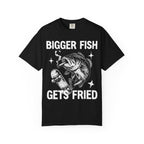 Bigger Fish Gets Fried Classic Tee | Funny Skater | Fish Meme