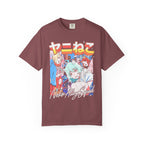 Neko Alley Squad Classic Tee | Anime Cat Girl | Retro Graphic