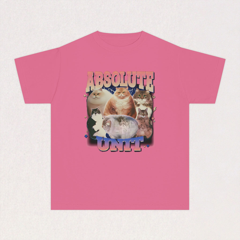 Absolute Unit Vintage Cat Kids Tee