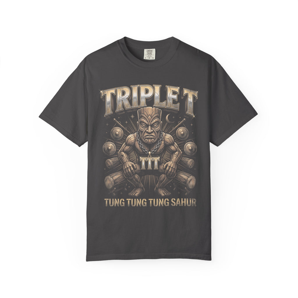 Tung Tung Tung Sahur Classic Tee | Tiki Indonesian Art