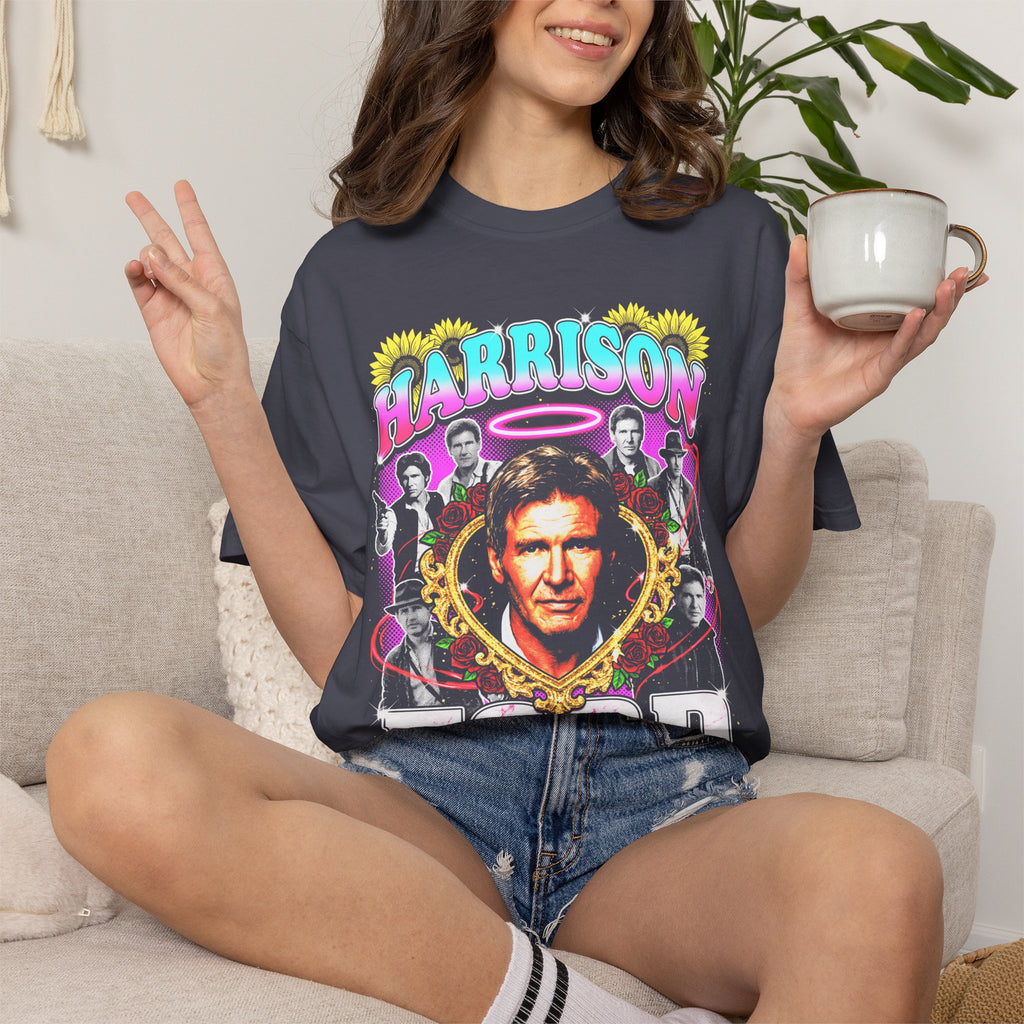 Harrison Ford Classic Tee | 90s Vintage | Movie Gift