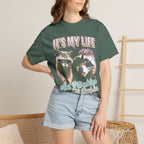 Its My Life Sabotage Myself Raccoon Classic Tee | Funny Meme