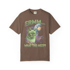 What The Meep Classic Tee | Green Alien Cat | Space Nebula