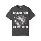 Bigger Fish Gets Fried Classic Tee | Funny Skater | Fish Meme