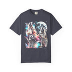 Space Raccoon Moon Classic Tee | Vintage Retro | Sci-Fi Gift