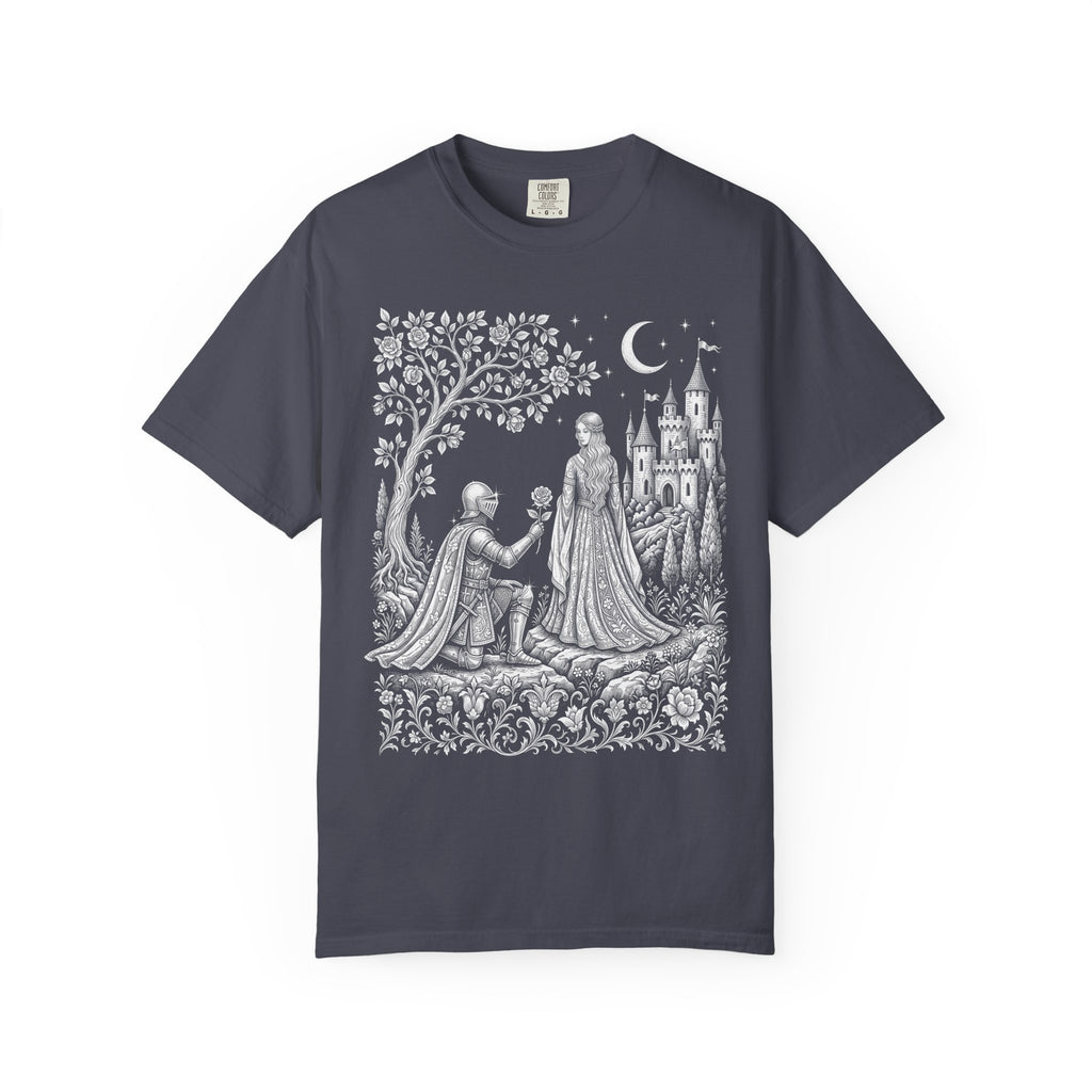 Medieval Fantasy Romance Classic Tee | Knight Lady | Alchemical Moon