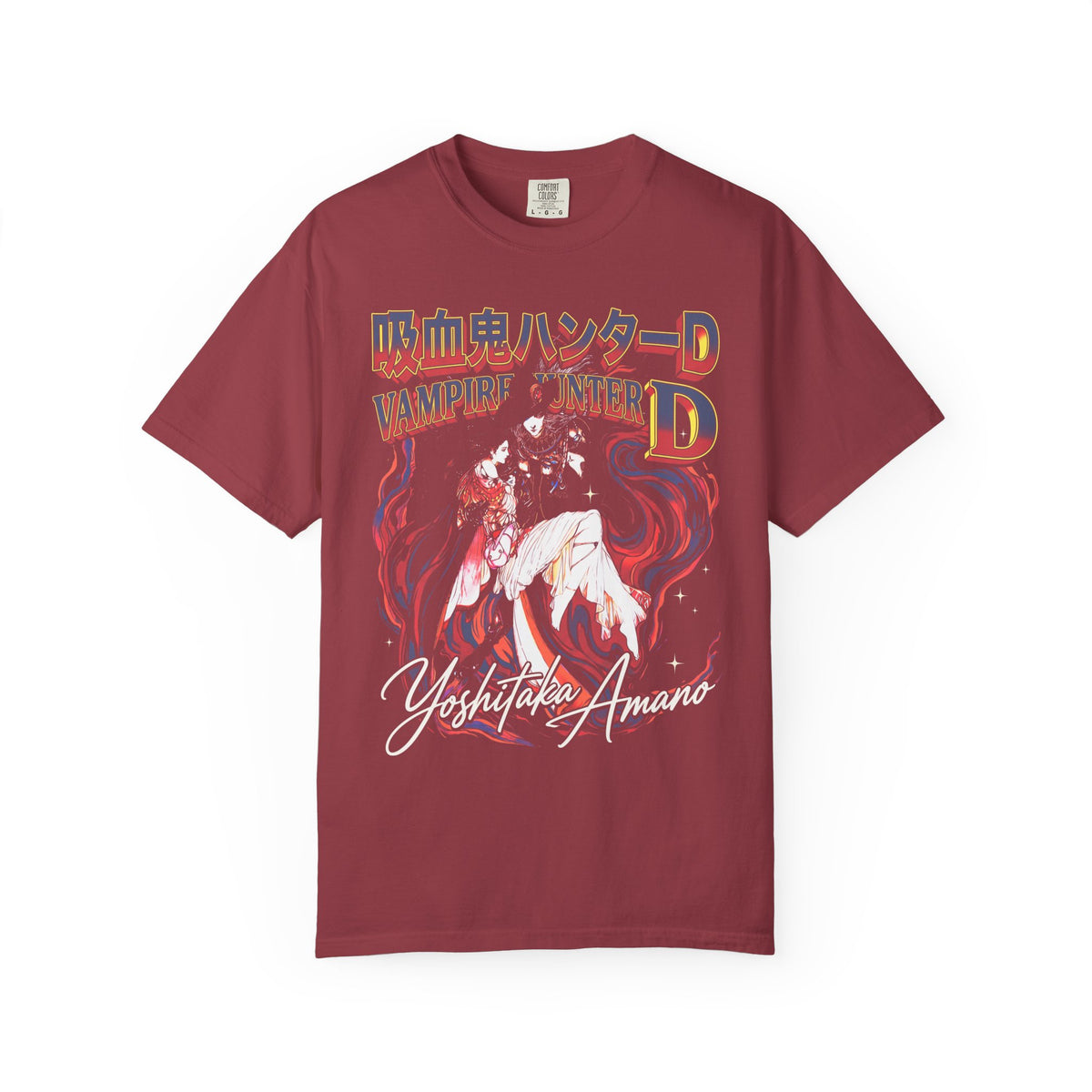 Dark Fantasy Vampire Classic Tee | 90s Retro | Manga Gift