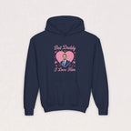 But Daddy I Love Him, Tim Robinson Youth Heavy Blend Hooded Sweatshirt