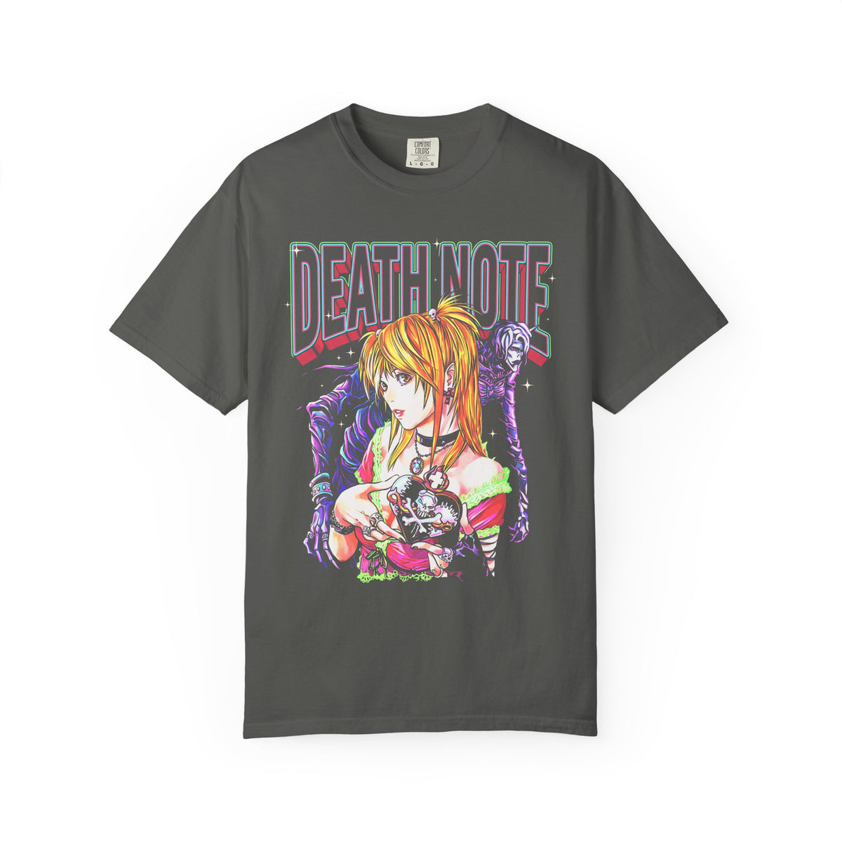 Gothic Manga Girl Skeleton Classic Tee | Dark Retro Horror