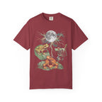 Trippy Space Frog Classic Tee | Cosmic Full Moon | Psychedelic