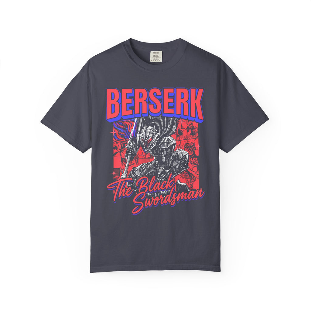 The Black Swordsman Classic Tee | 90s Dark Knight | Manga Gift