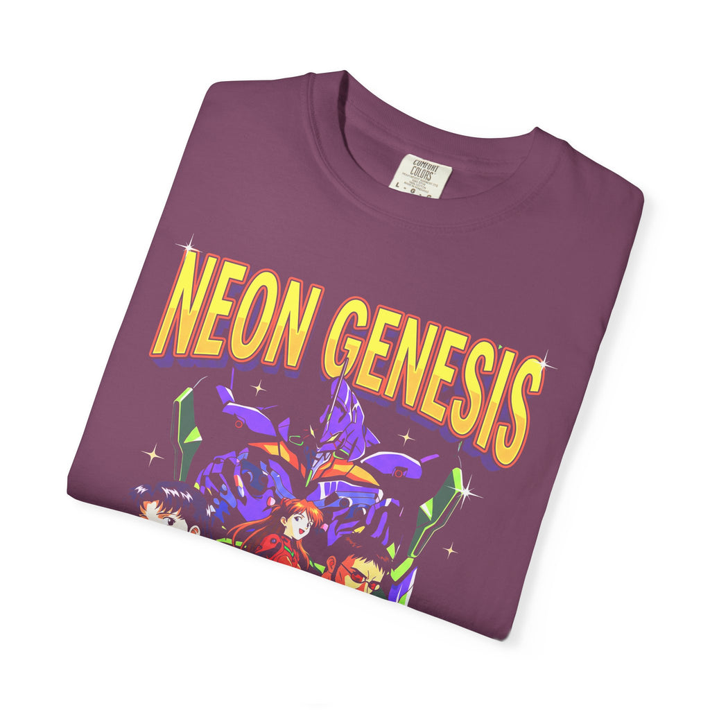 Retro Mecha Pilot Classic Tee | Neon Robot | Sci-Fi Anime Gift