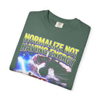 Normalize Not Having Energy Classic Tee | Tired Raccoon Meme