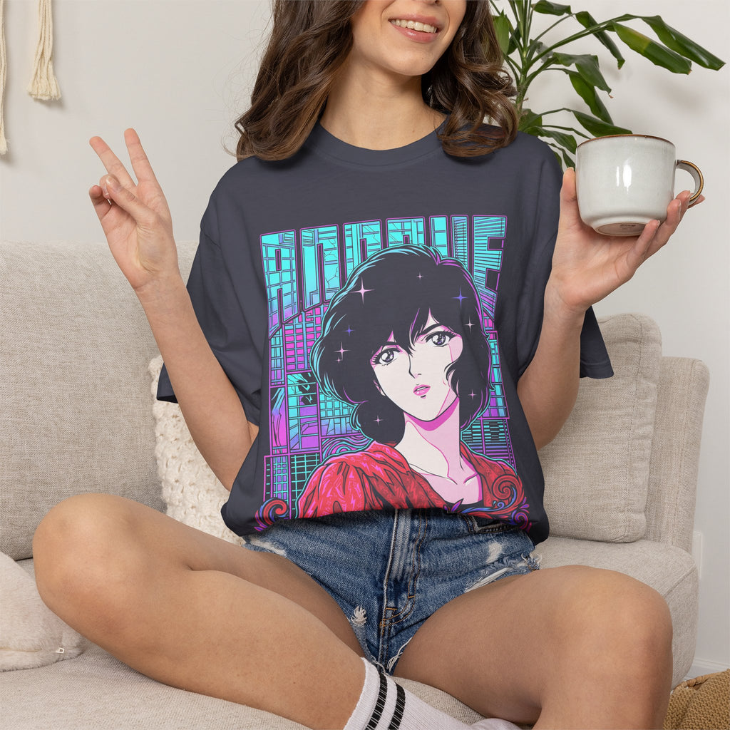 80s City Pop Girl Classic Tee | Anime Retro | Vintage Graphic
