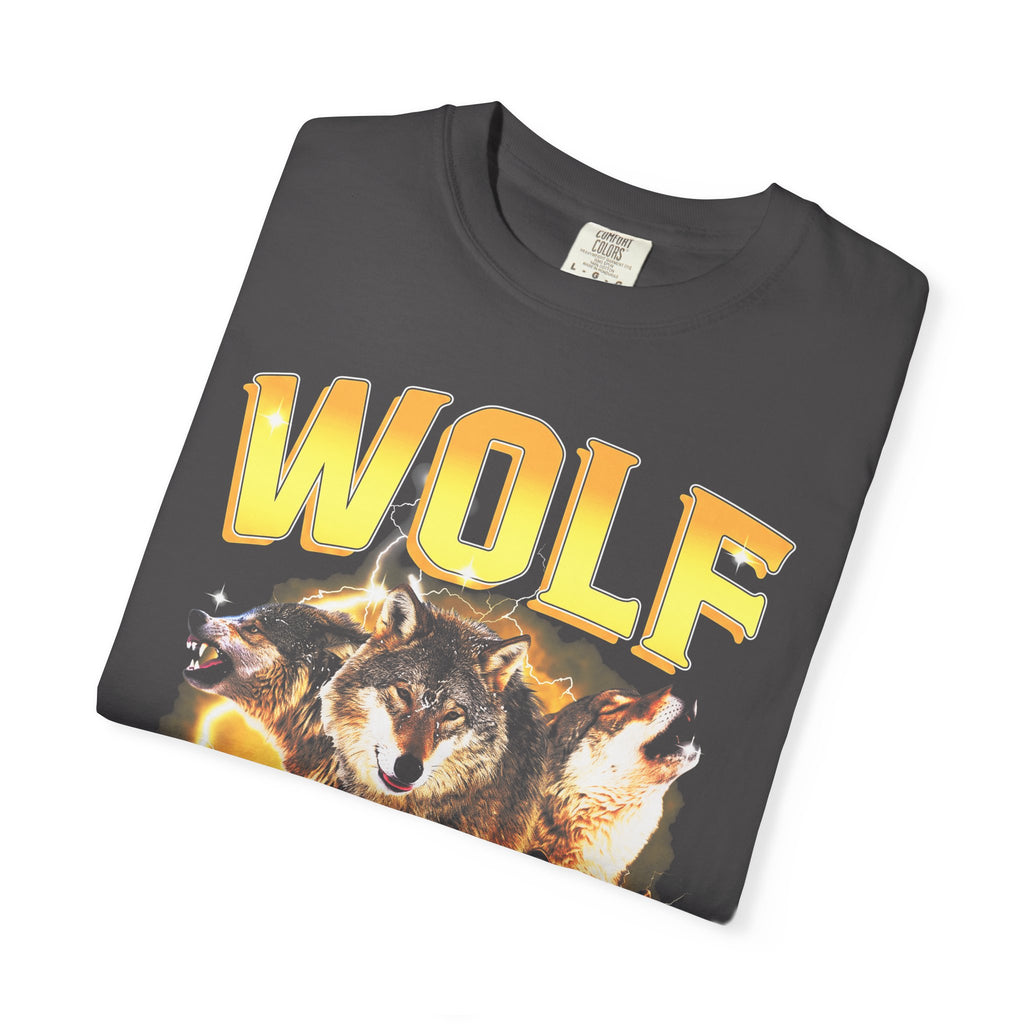 Wolf Lightning Classic Tee | Vintage 90s | Animal Lover Gift