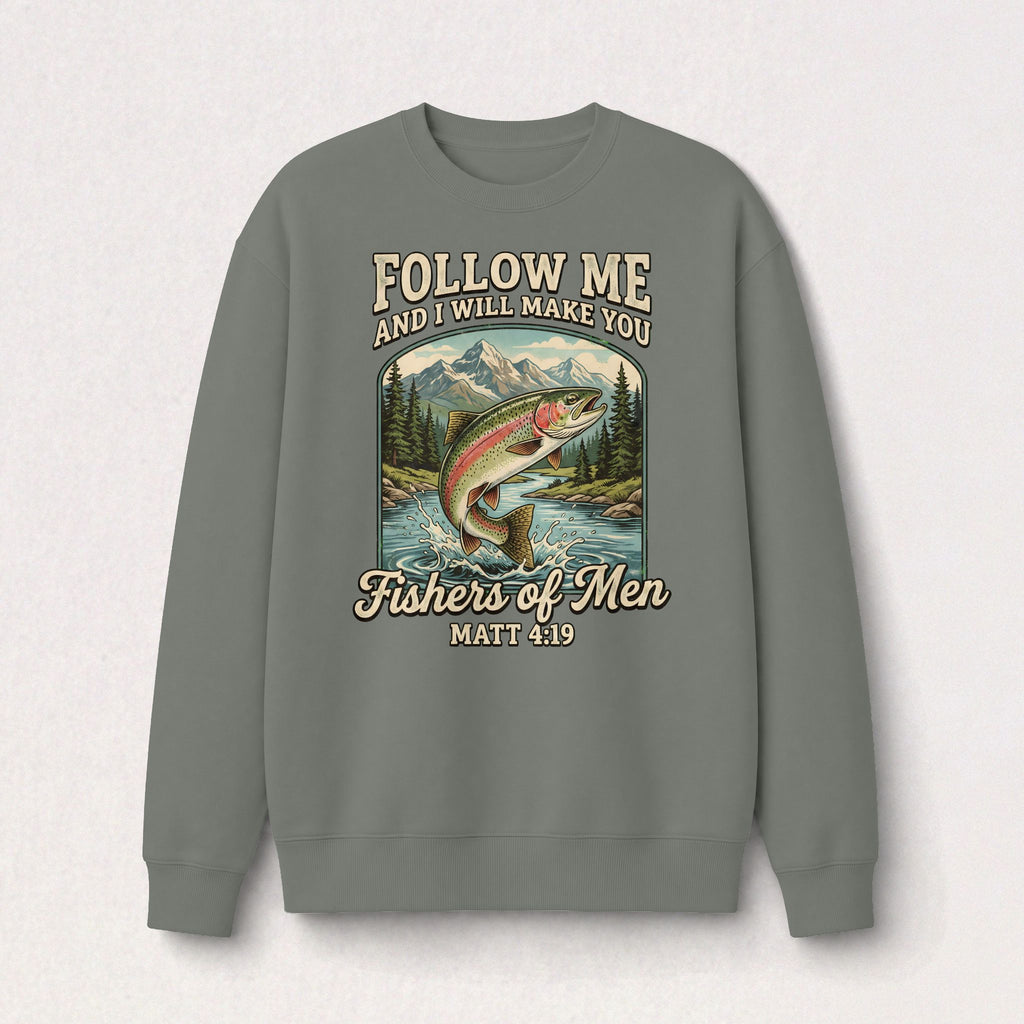 Follow Me, Fishers Of Men Matt 4 19 Heavyweight