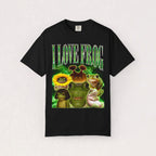 I Love Frog Classic T-Shirt | Cute Cottagecore Graphic Tee