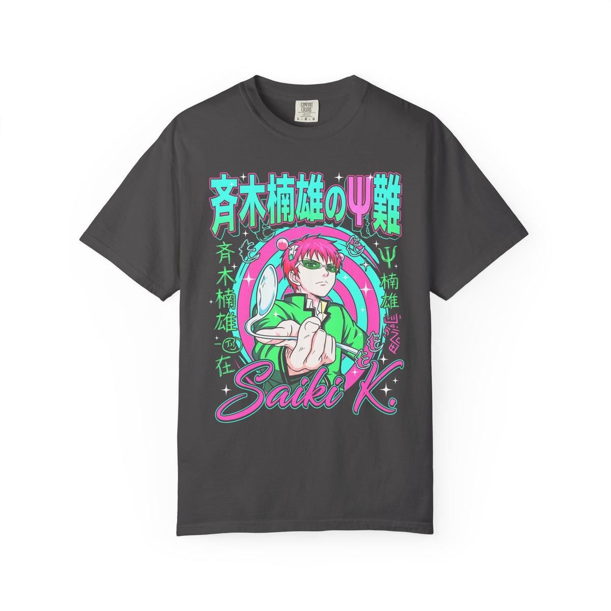 Psychic Boy Pink Hair Classic Tee | Retro Anime | 90s Vintage