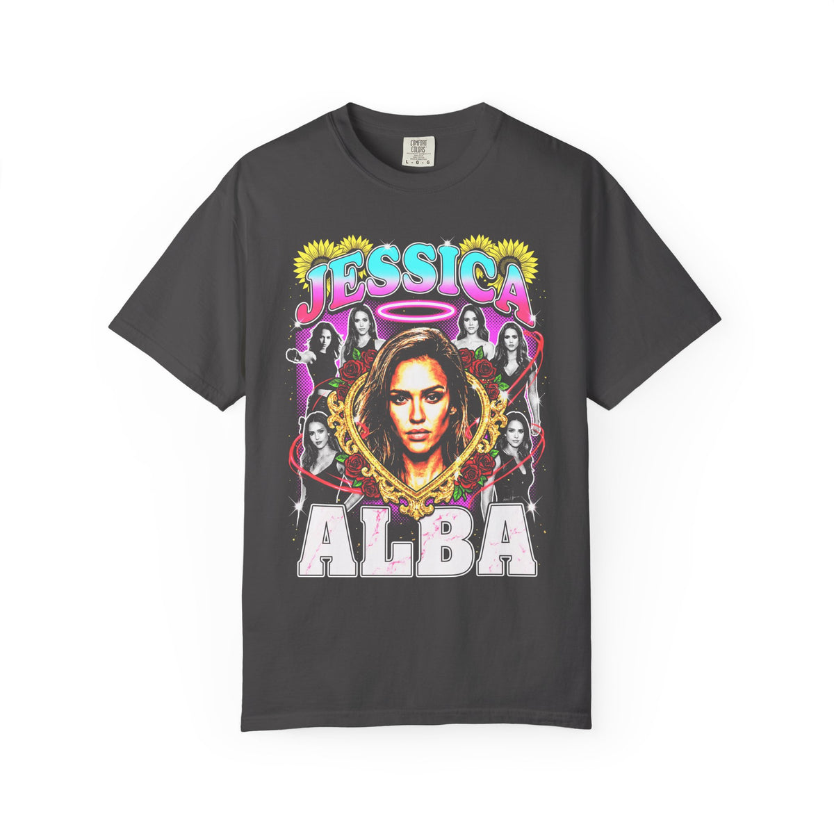 Jessica Alba Classic Tee | 90s Graphic Style | Retro Bootleg
