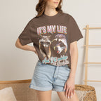 Its My Life Sabotage Myself Raccoon Classic Tee | Funny Meme