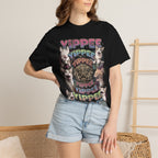 Yippee Screaming Cat Classic Tee | Psychedelic | Bootleg Art
