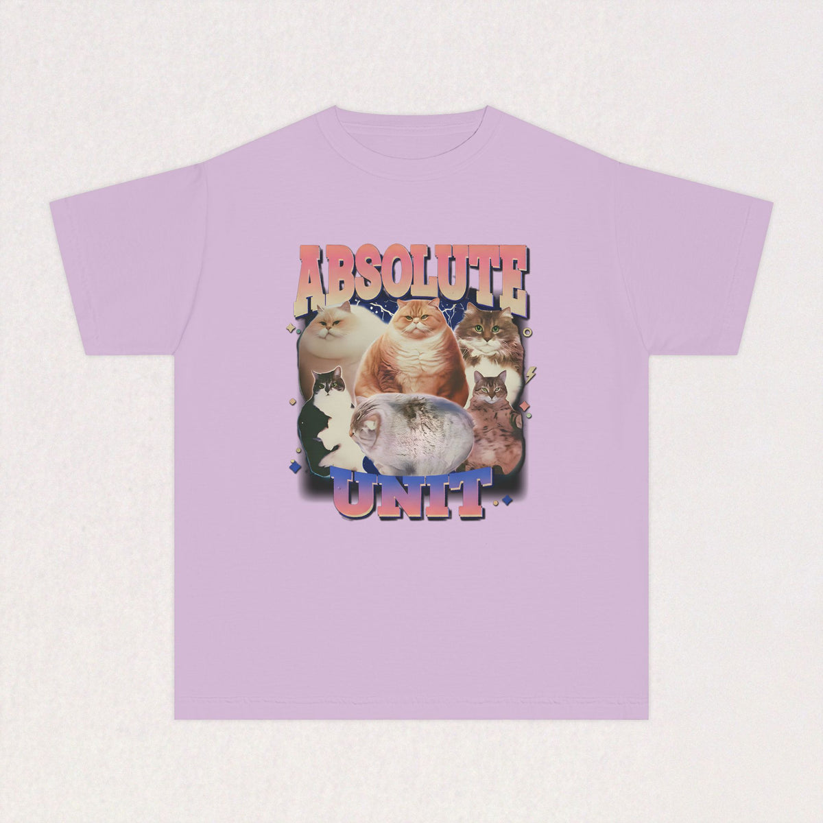 Absolute Unit Vintage Cat Kids Tee