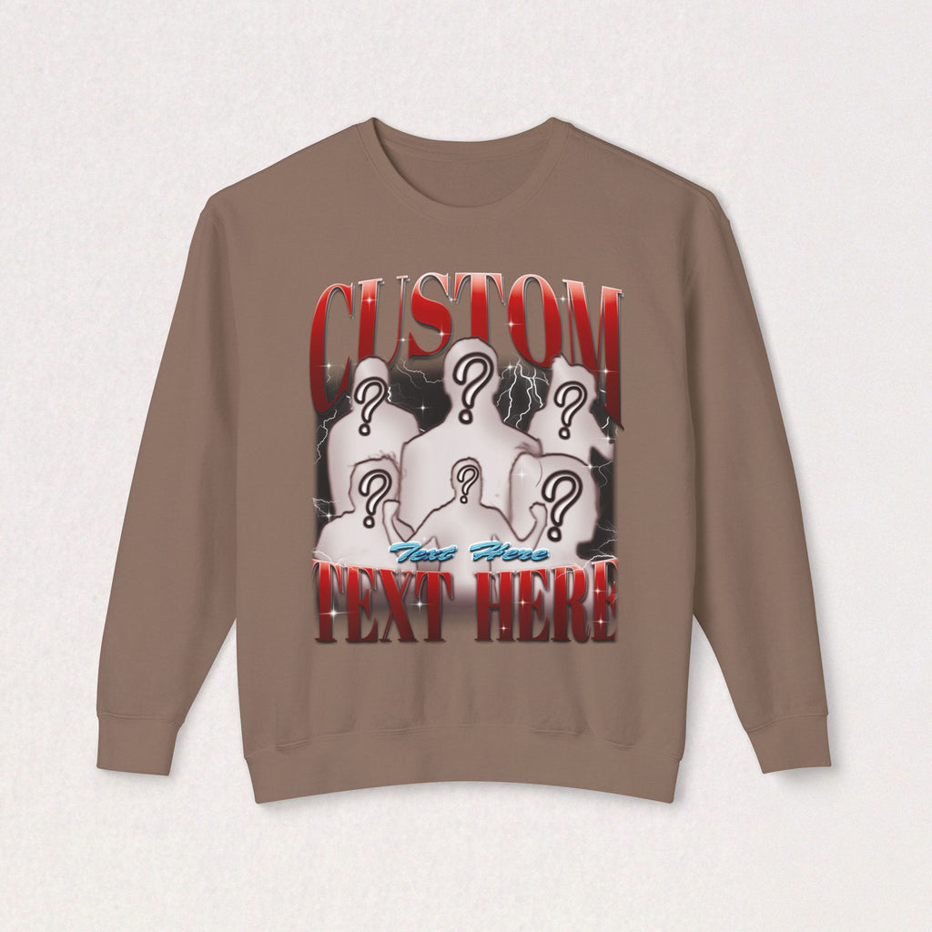 Custom Unisex Sweatshirt | Personalized Crewneck Pullover