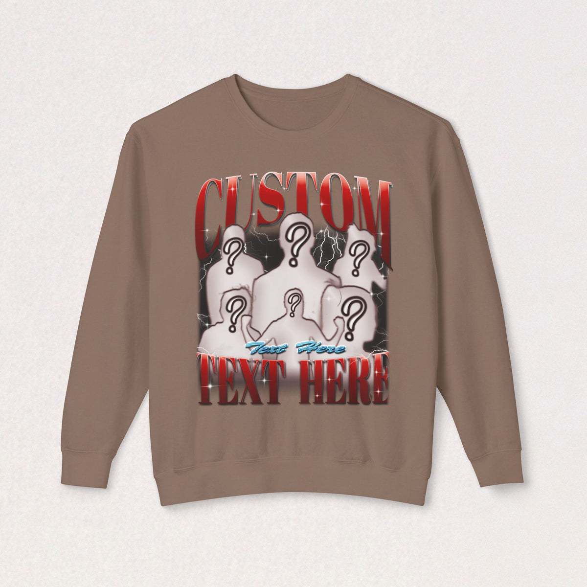 Custom Unisex Sweatshirt | Personalized Crewneck Pullover