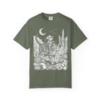 Cowboy Mouse Rodeo Classic Tee | Western Desert | Tabby Cat