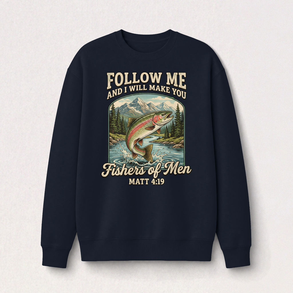 Follow Me, Fishers Of Men Matt 4 19 Heavyweight