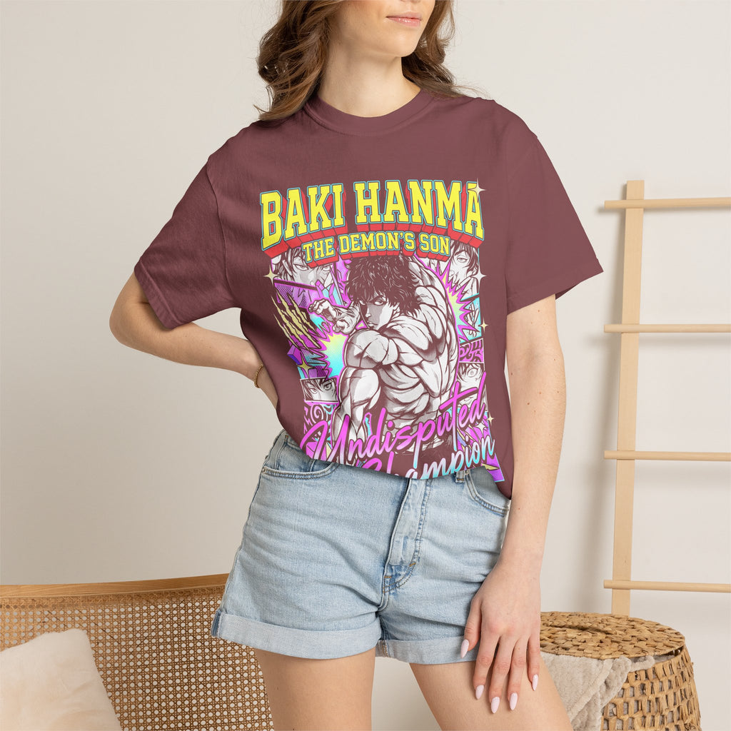 Demons Son Champion Classic Tee | Anime Fighter | Manga Gift