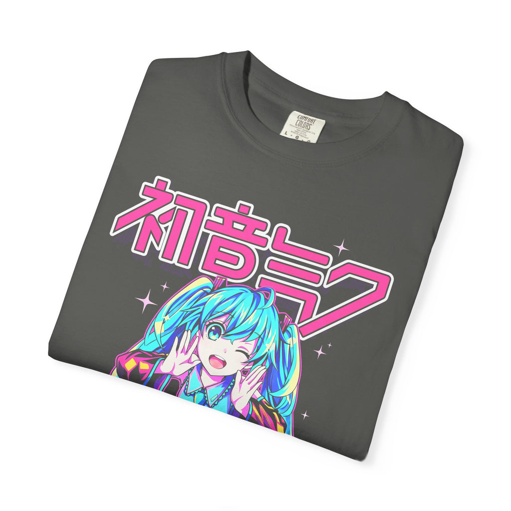 Teal Twin Tail Virtual Singer Classic Tee | Kawaii Anime Pop