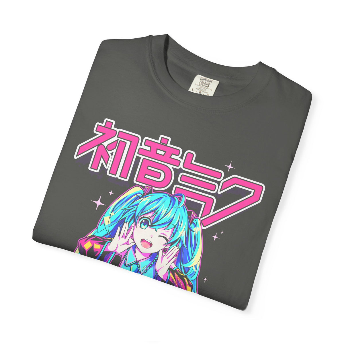 Teal Twin Tail Virtual Singer Classic Tee | Kawaii Anime Pop