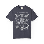 Bat Species Guide Classic Tee | Wildlife Mammals | Animal Chart