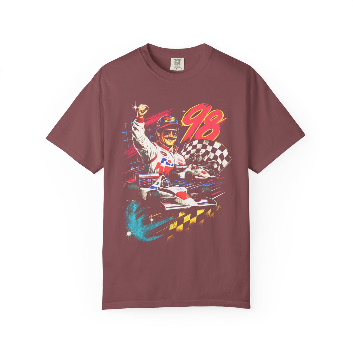 Vintage 98 Racing Driver Classic Tee | 90s Motorsport Gift
