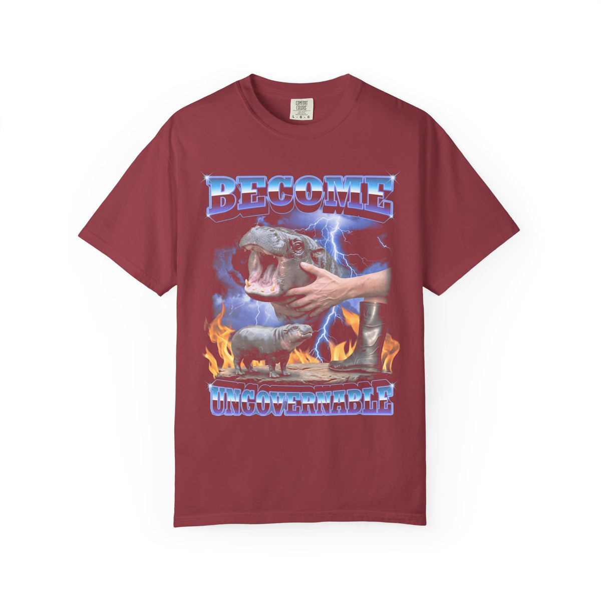 Become Ungovernable Classic Tee | Moo Deng | Funny Meme