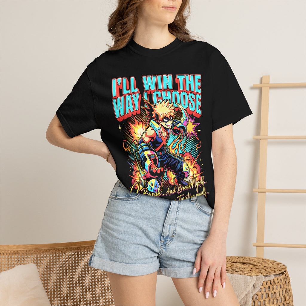 I'll Win The Way I Choose T-Shirt - Retro Manga Anime Graphic Tee