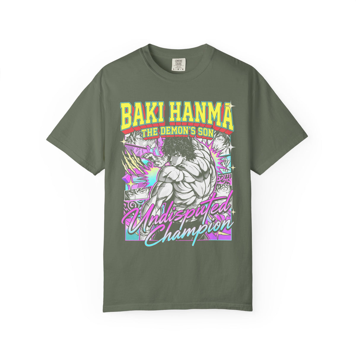 Demons Son Champion Classic Tee | Anime Fighter | Manga Gift